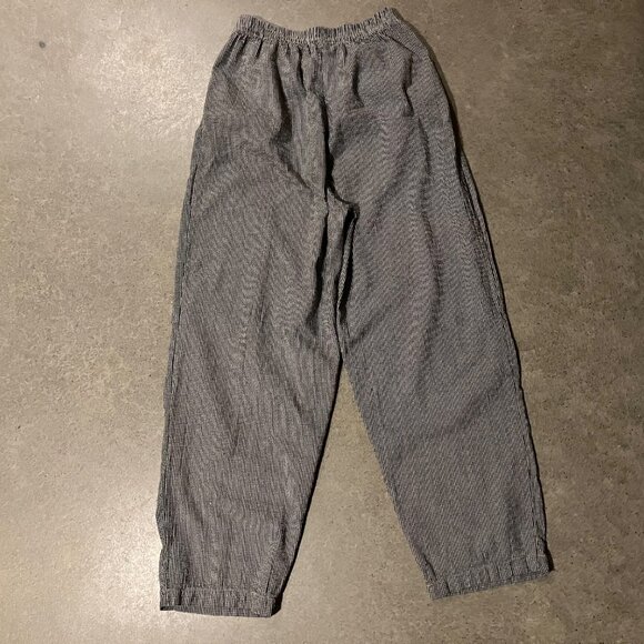 'No Saint' Seersucker Cotton Vest (wm M/S) and Pant (wm Med) Ensemble - Picture 9 of 10